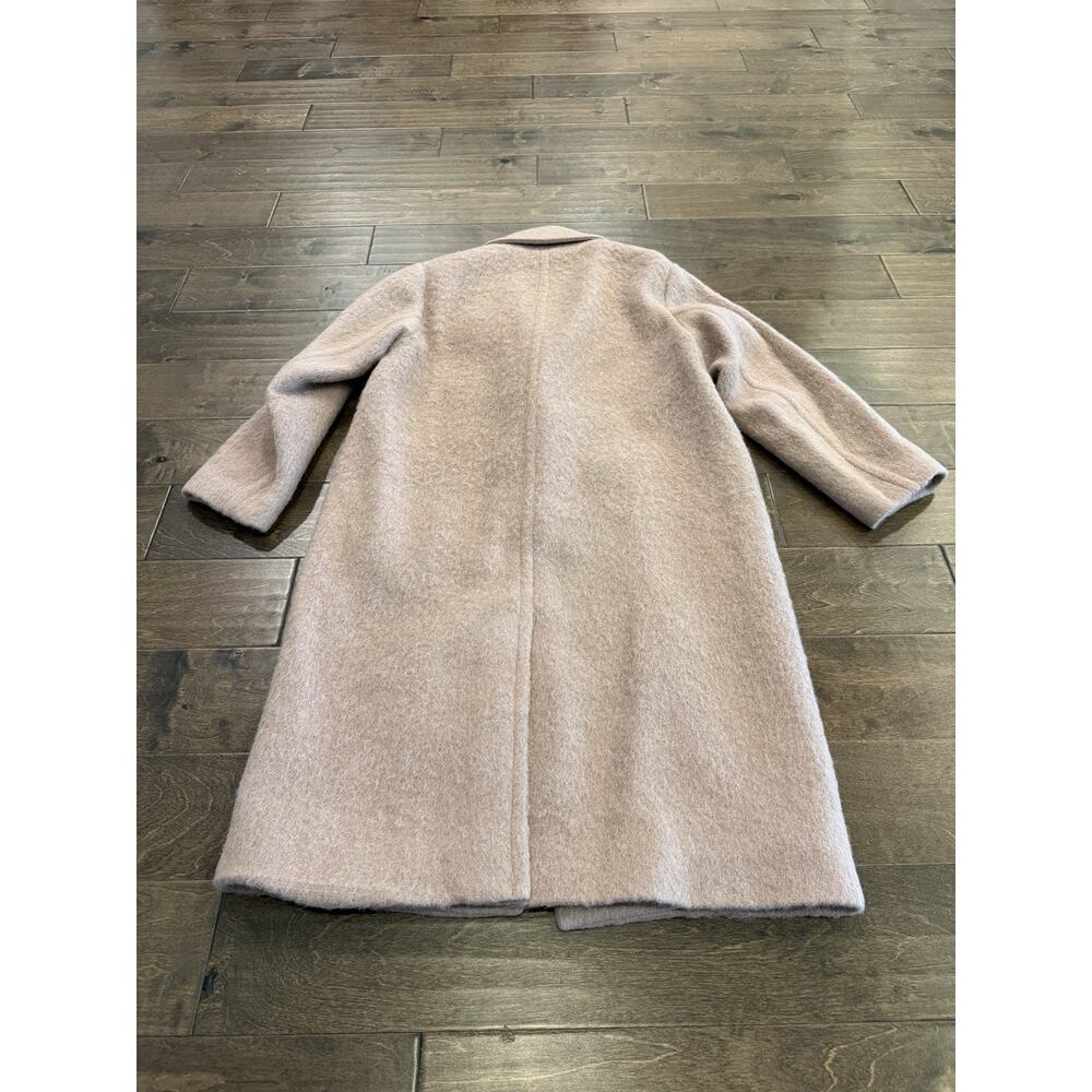 Vince Womens Mauve Orchid Texture Coat Wool Alpaca Long Sleeve Size XS NWT NEW - Picture 3 of 11